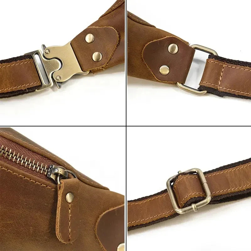 The Traverso – Leather Waist Bag | Verrone