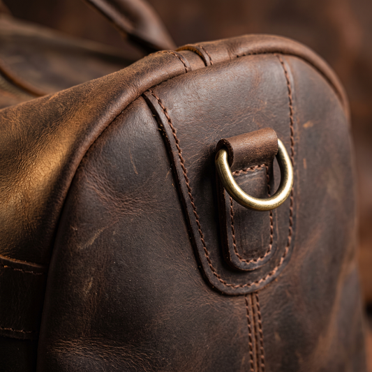 Marconi leather detail