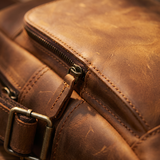 Piccolo leather detail