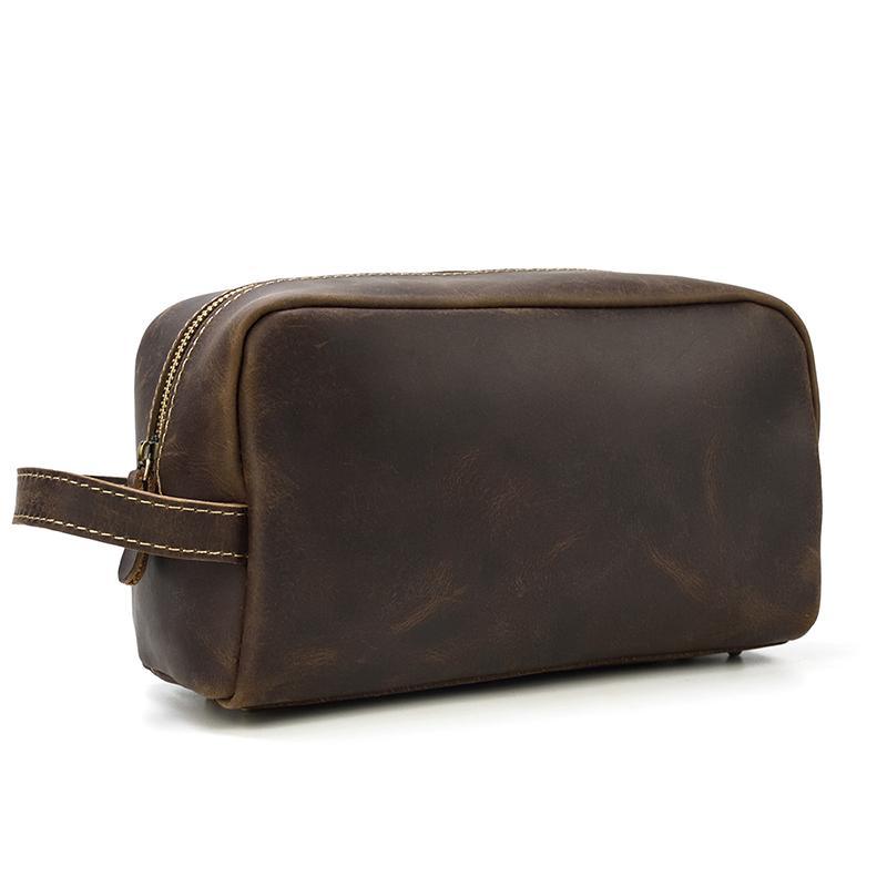 The Viaggio – Leather Toiletry Bag | Verrone