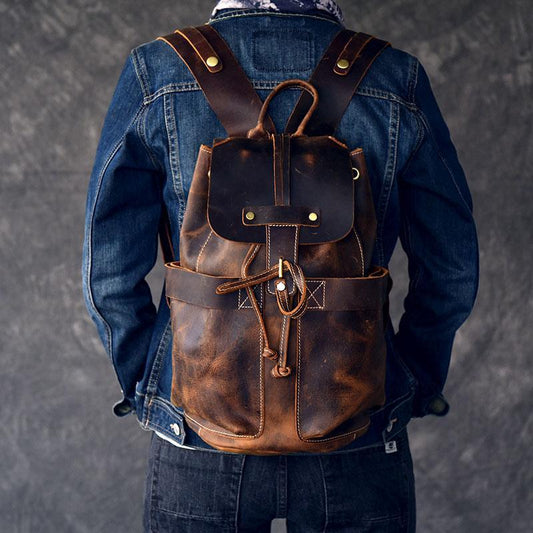 The Ovidio – Leather Travel Rucksack