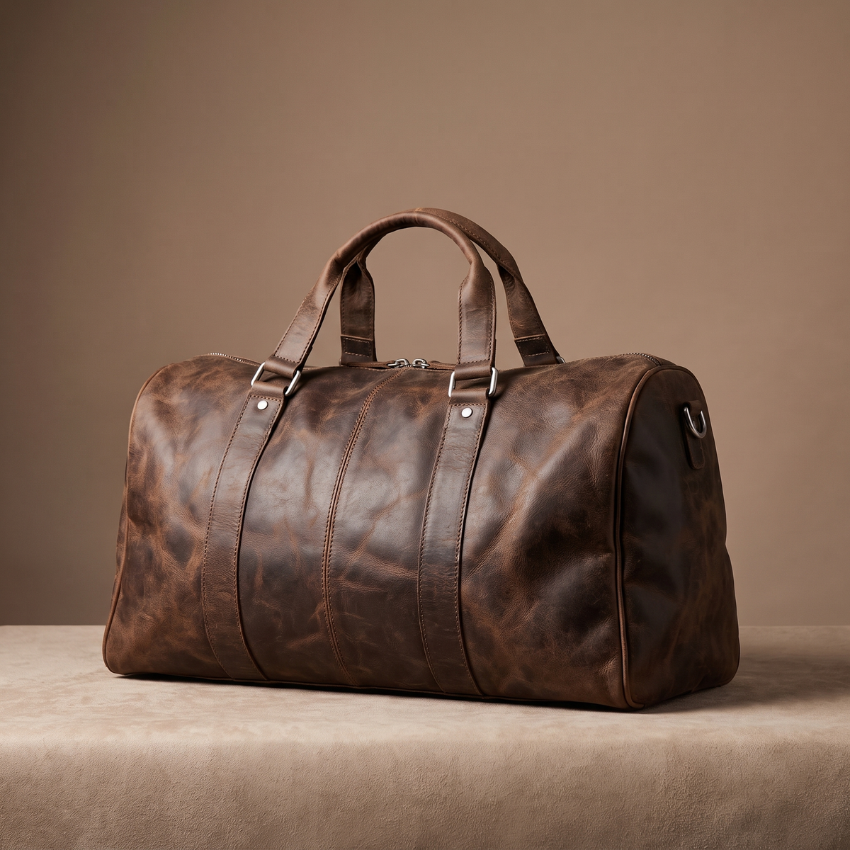 Verrone leather weekenders and duffles