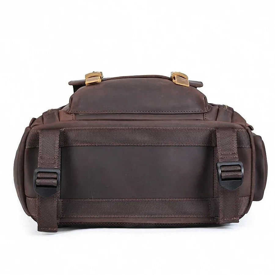 The Fermo – Leather Camera Backpack | Verrone