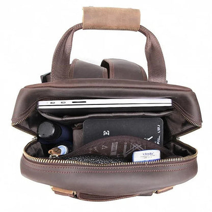 The Fermo – Leather Camera Backpack | Verrone