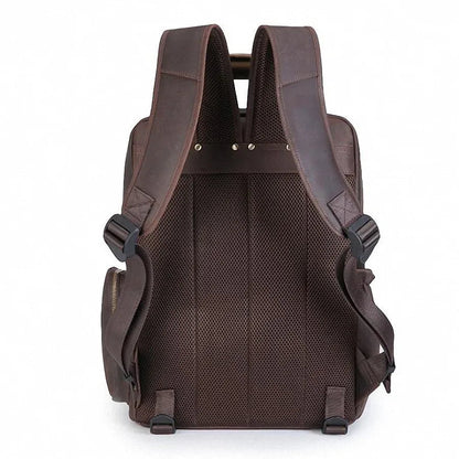 The Fermo – Leather Camera Backpack | Verrone
