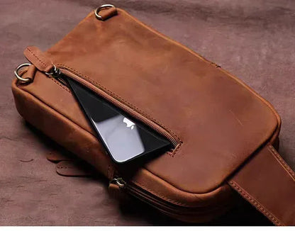 The Piccolo – Leather Sling Bag | Verrone