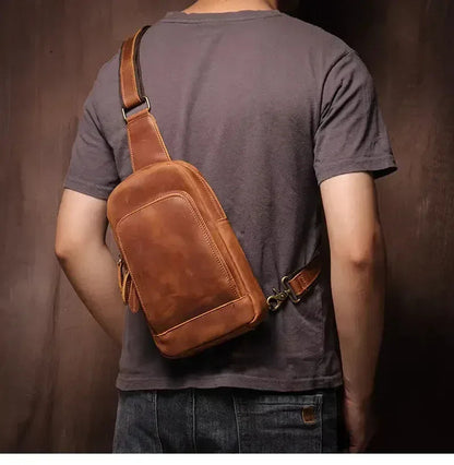 The Piccolo – Leather Sling Bag | Verrone
