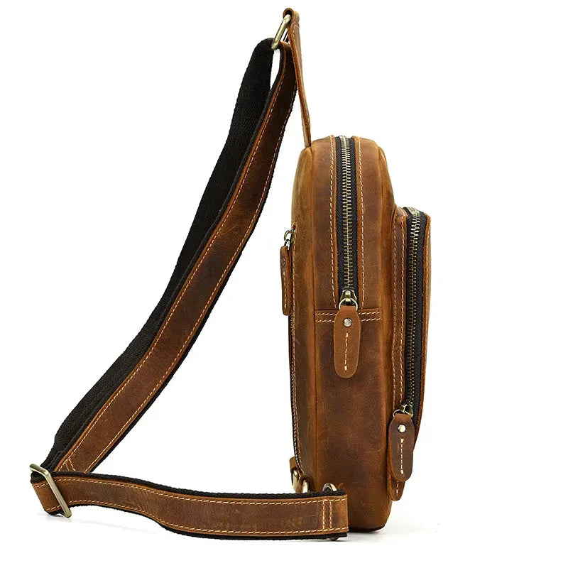 The Piccolo – Leather Sling Bag | Verrone