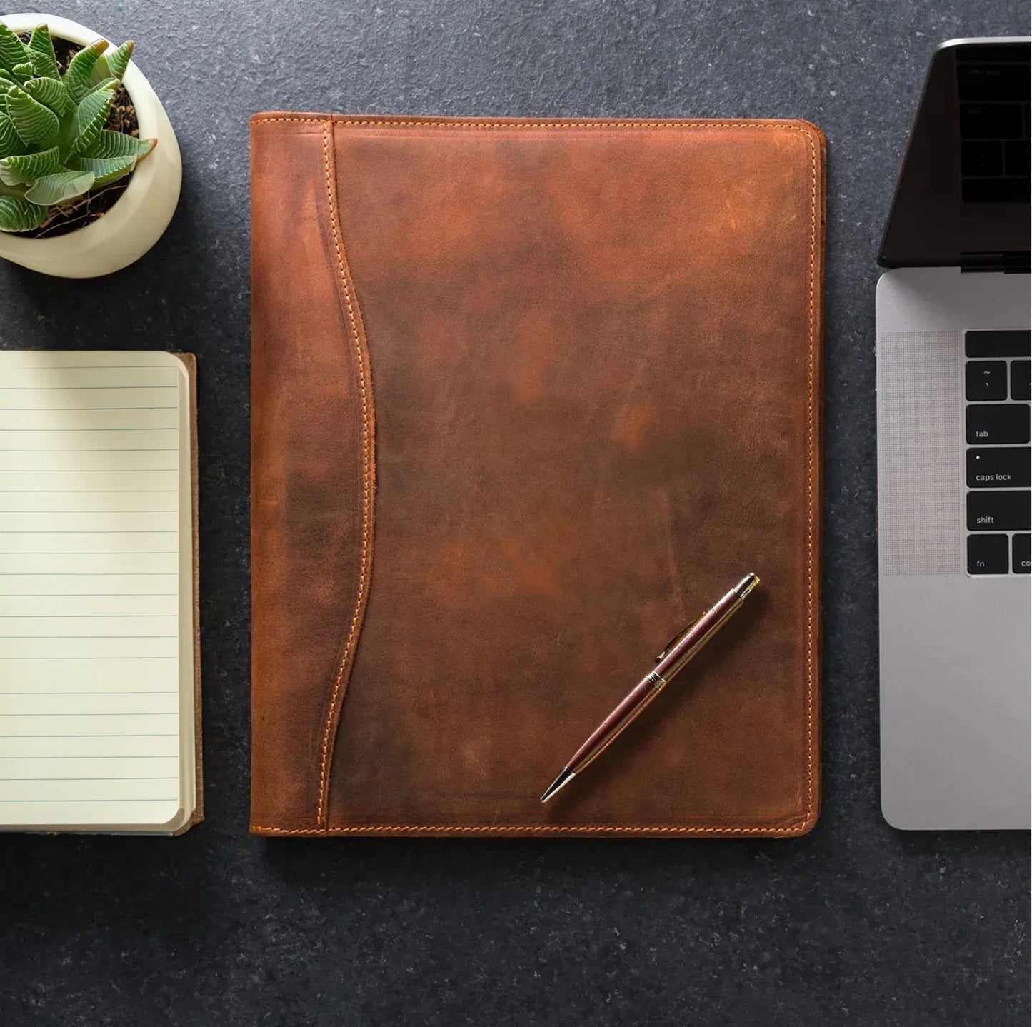 The Scrivano – Handmade Leather Padfolio | Verrone