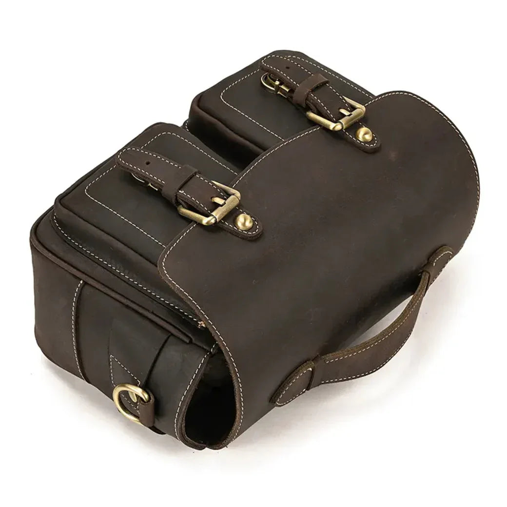 The Vistano – Leather Camera Crossbody | Verrone