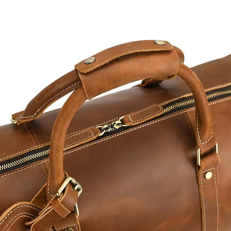 The Domani – Large Leather Duffle | Verrone