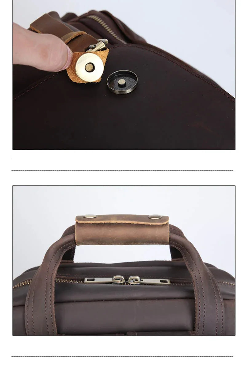 The Fermo – Leather Camera Backpack | Verrone