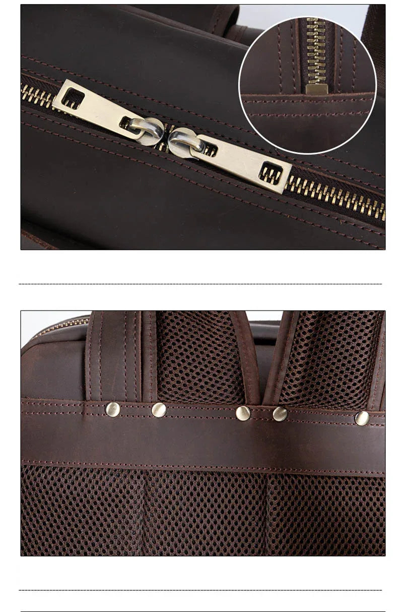 The Fermo – Leather Camera Backpack | Verrone