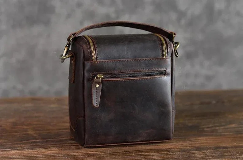 The Lucera – Small Leather Camera Bag | Verrone