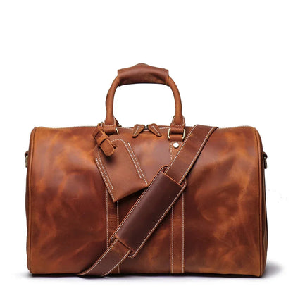 The Sestri – Small Leather Duffle | Verrone