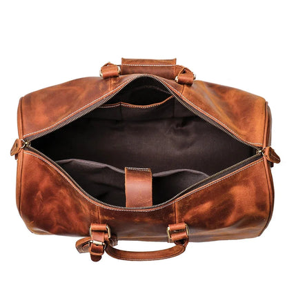 The Sestri – Small Leather Duffle | Verrone