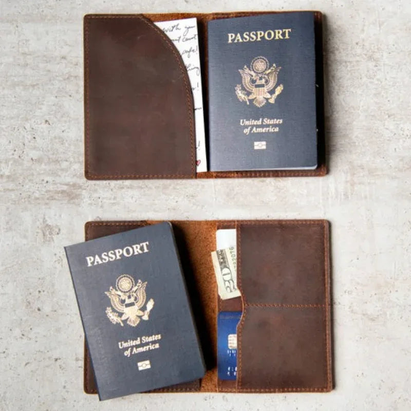The Passaggio – Leather Passport Cover | Verrone