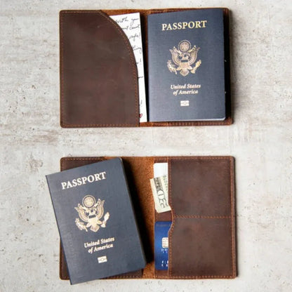 The Passaggio – Leather Passport Cover | Verrone