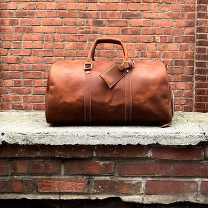 The Domani – Large Leather Duffle | Verrone