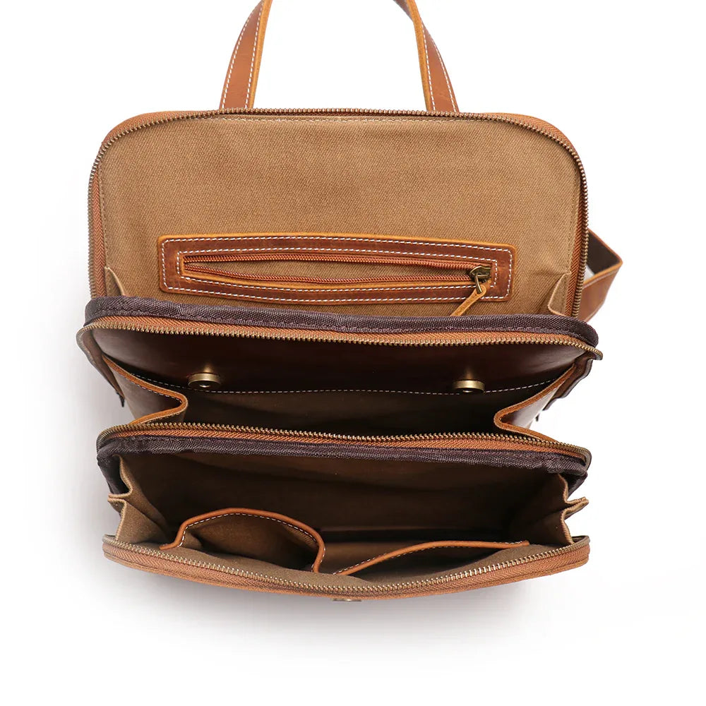 The Bellano – Full Grain Leather Backpack | Verrone