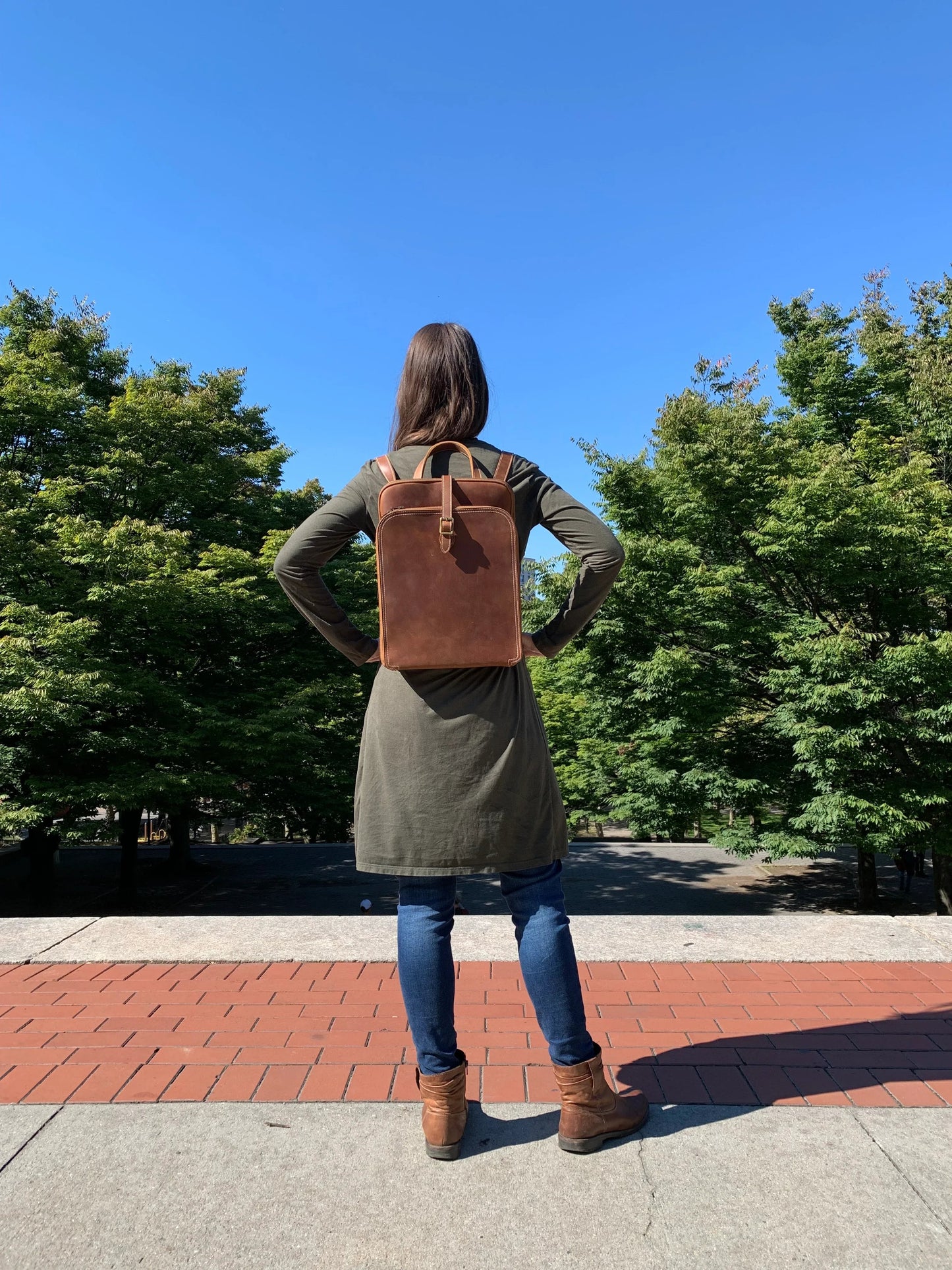 The Bellano – Full Grain Leather Backpack | Verrone