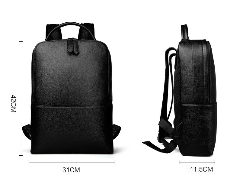 The Corsini – Pebbled Leather Backpack | Verrone