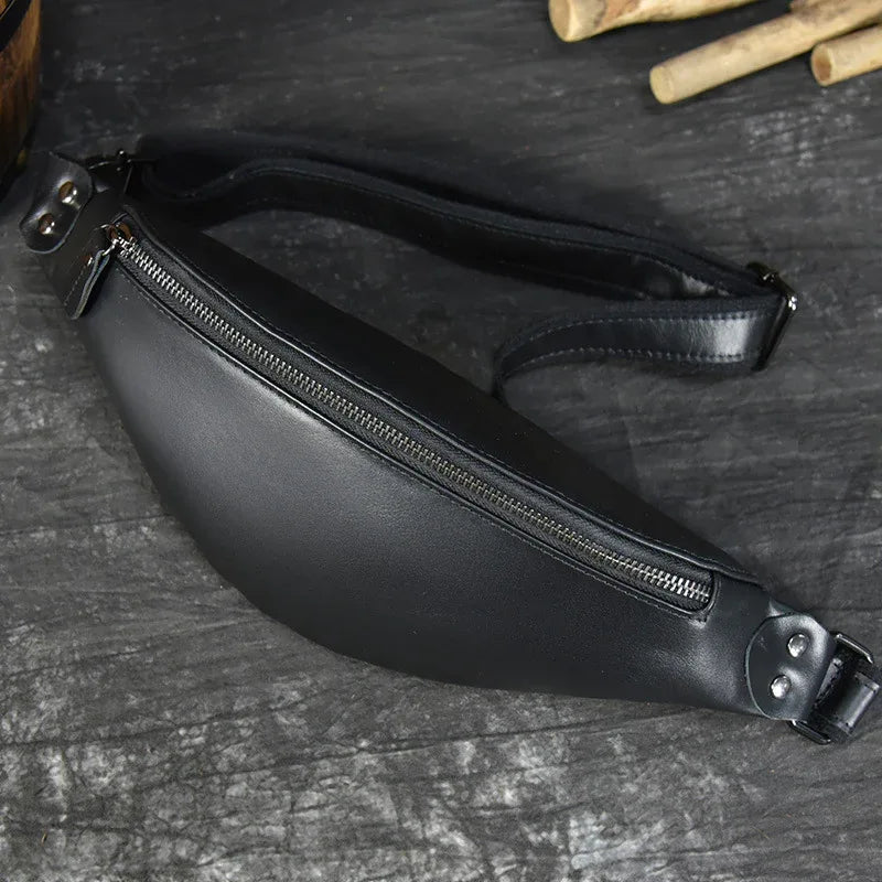 The Cinta – Smooth Leather Waist Bag | Verrone