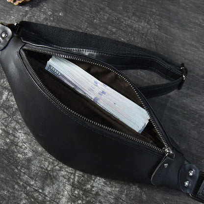 The Cinta – Smooth Leather Waist Bag | Verrone