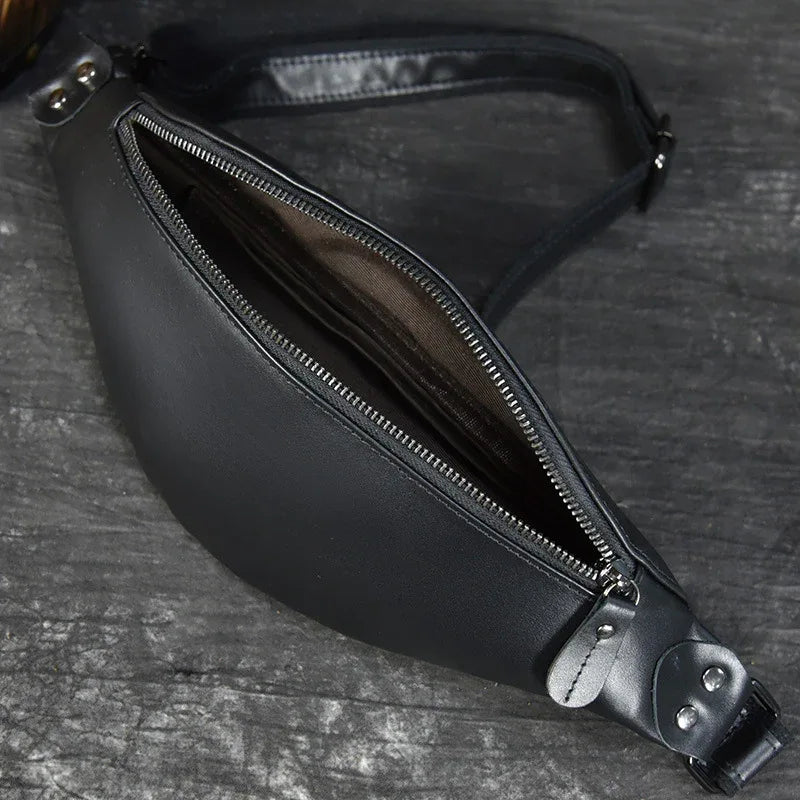 The Cinta – Smooth Leather Waist Bag | Verrone