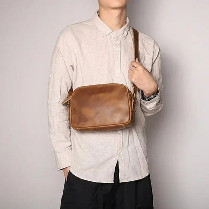 The Vespucci – Leather Crossbody Sling | Verrone