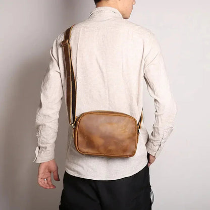 The Vespucci – Leather Crossbody Sling | Verrone