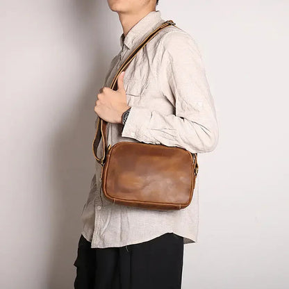 The Vespucci – Leather Crossbody Sling | Verrone