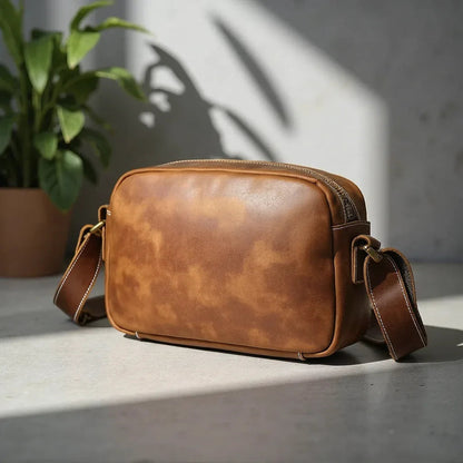 The Vespucci – Leather Crossbody Sling | Verrone