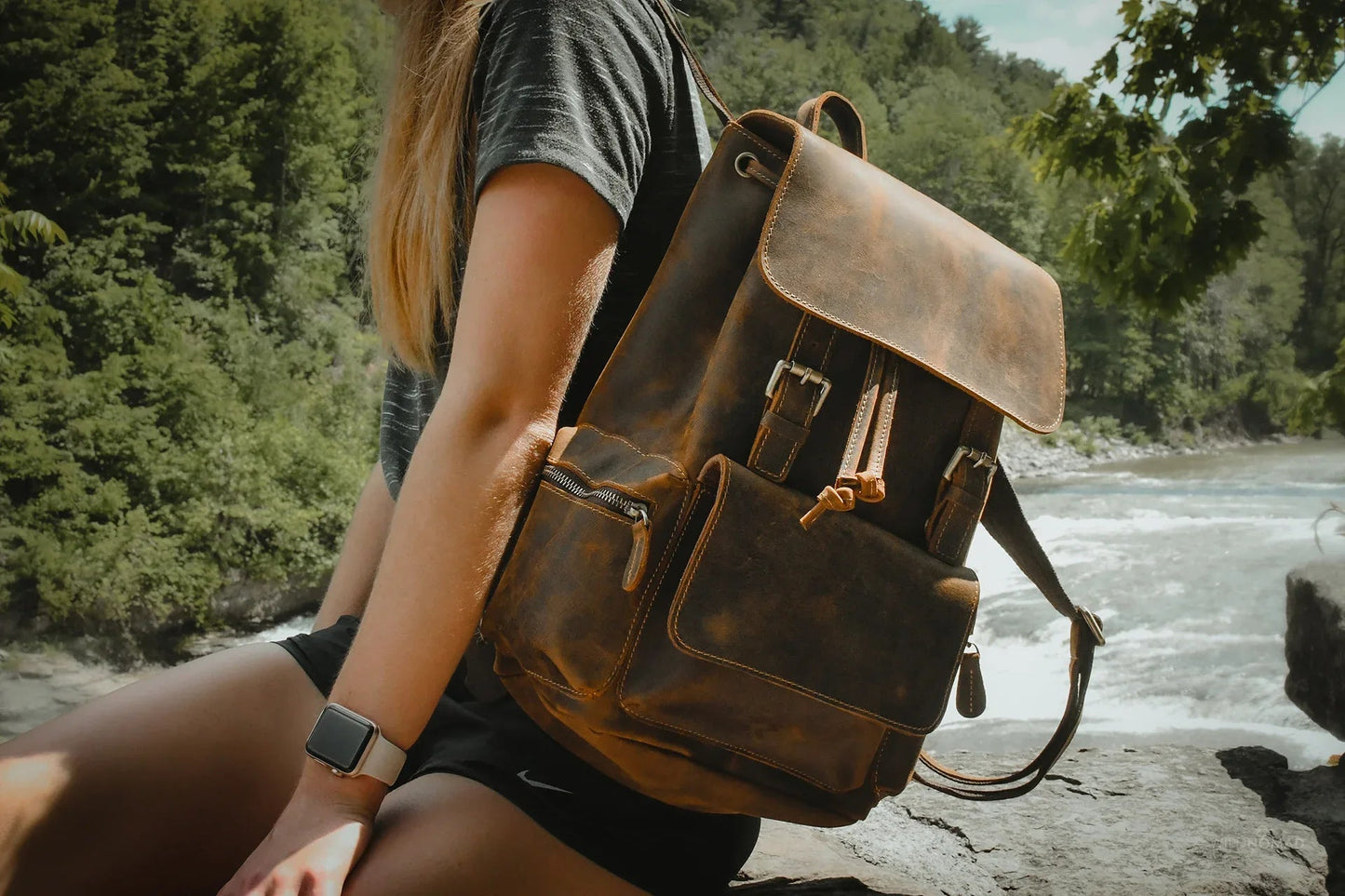 The Ravello – Vintage Leather Backpack | Verrone