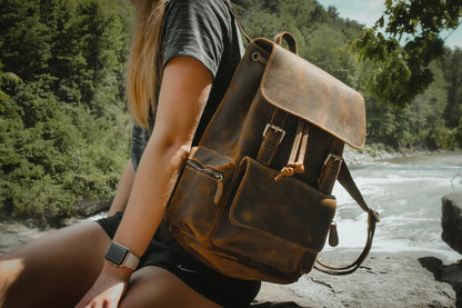 The Ravello – Vintage Leather Backpack | Verrone