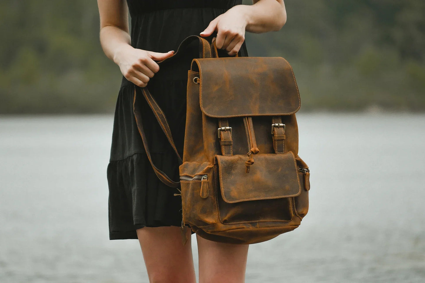 The Ravello – Vintage Leather Backpack | Verrone