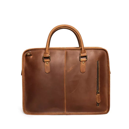 The Consolato – Leather Laptop Briefcase | Verrone