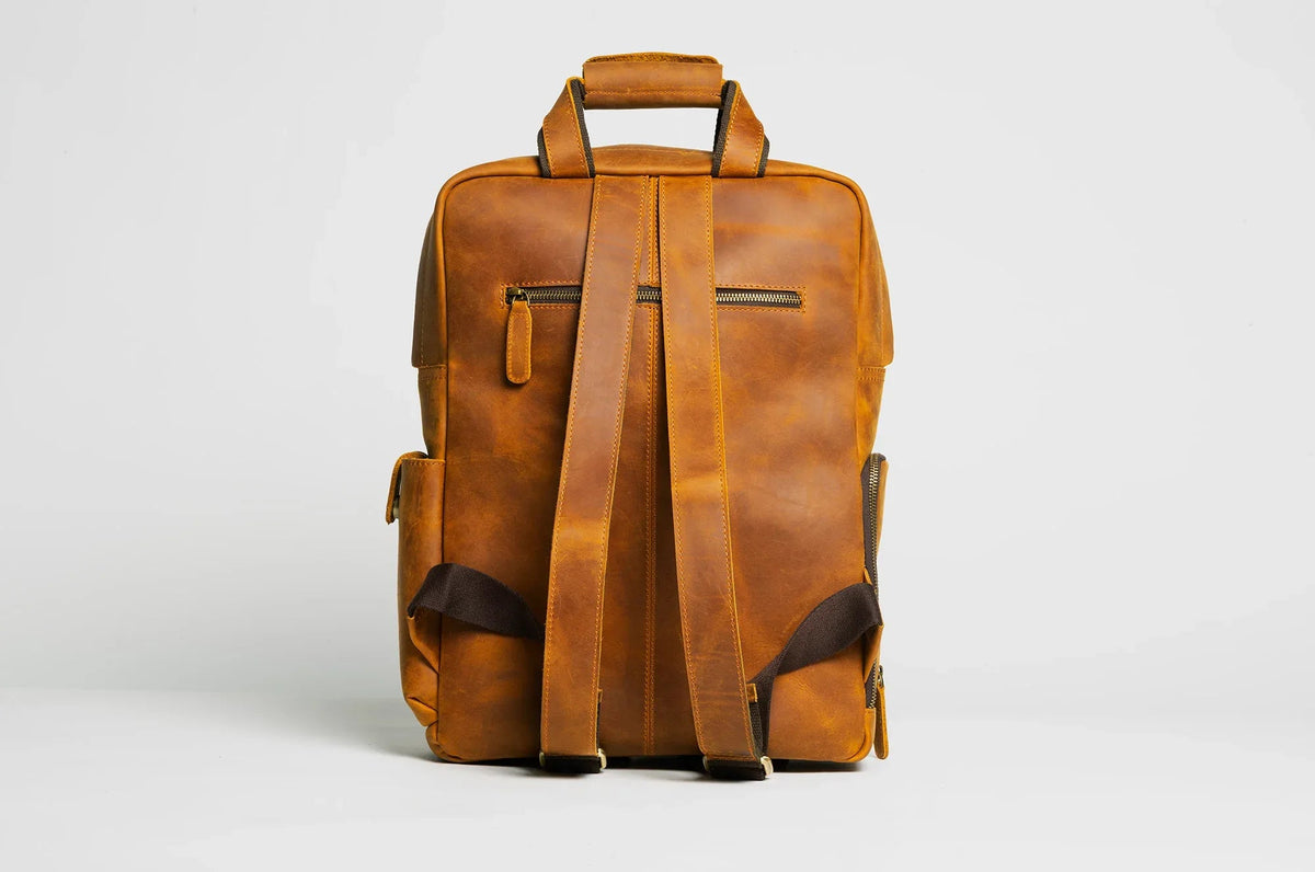 The Sorrento – Leather Camera Backpack | Verrone