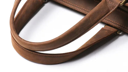 The Dorato – Leather Messenger Bag | Verrone