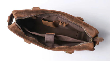 The Dorato – Leather Messenger Bag | Verrone