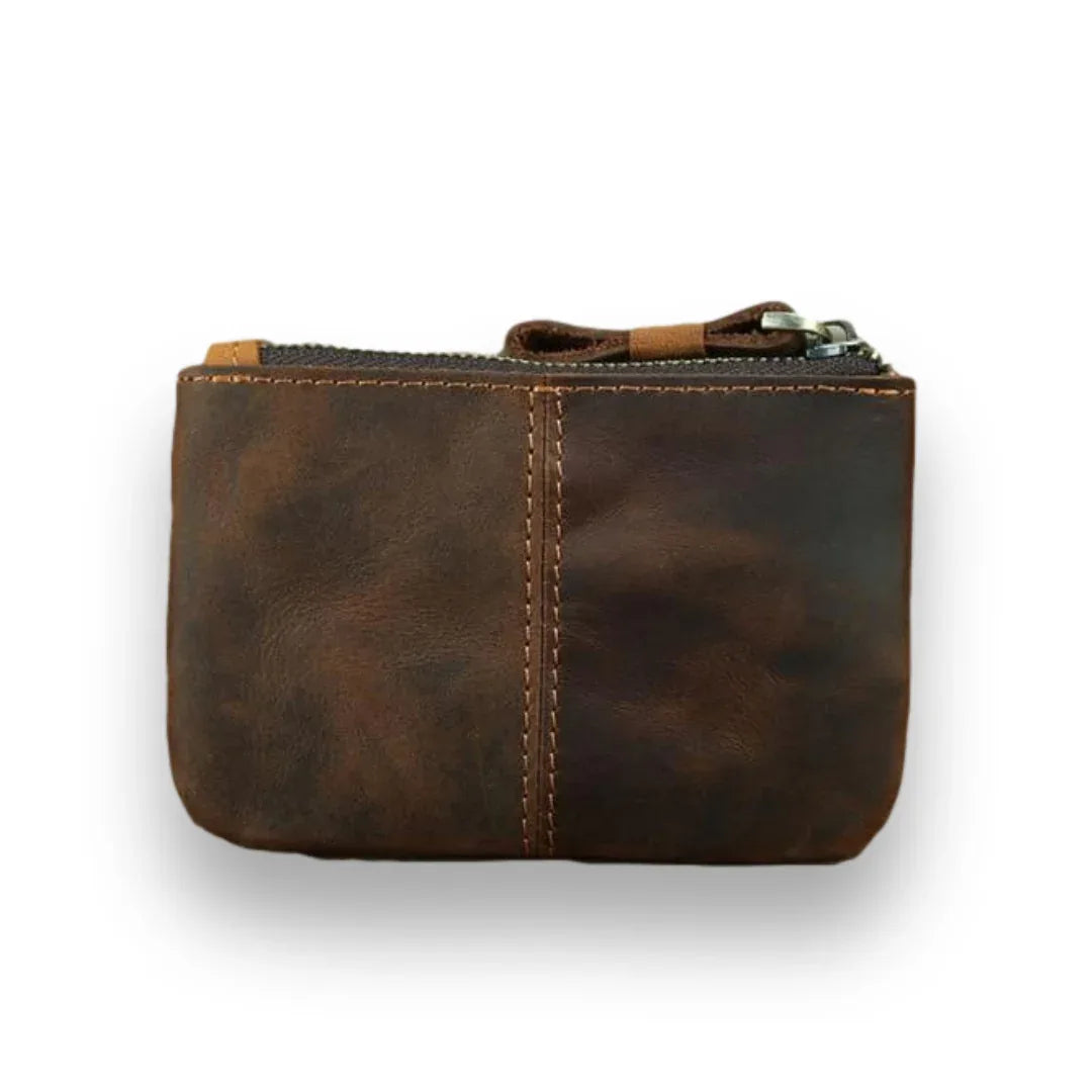 The Soldino – Leather Zip Coin Purse | Verrone