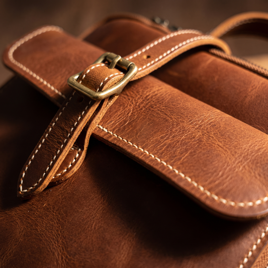 Bellano leather detail