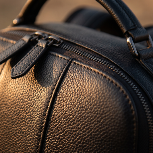 Corsini leather detail