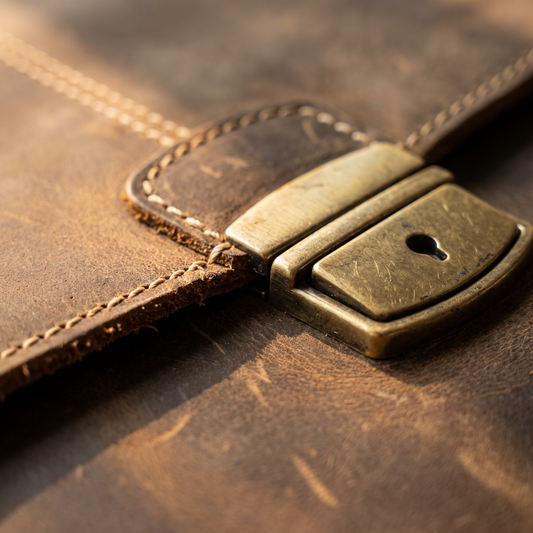Ferrini leather detail