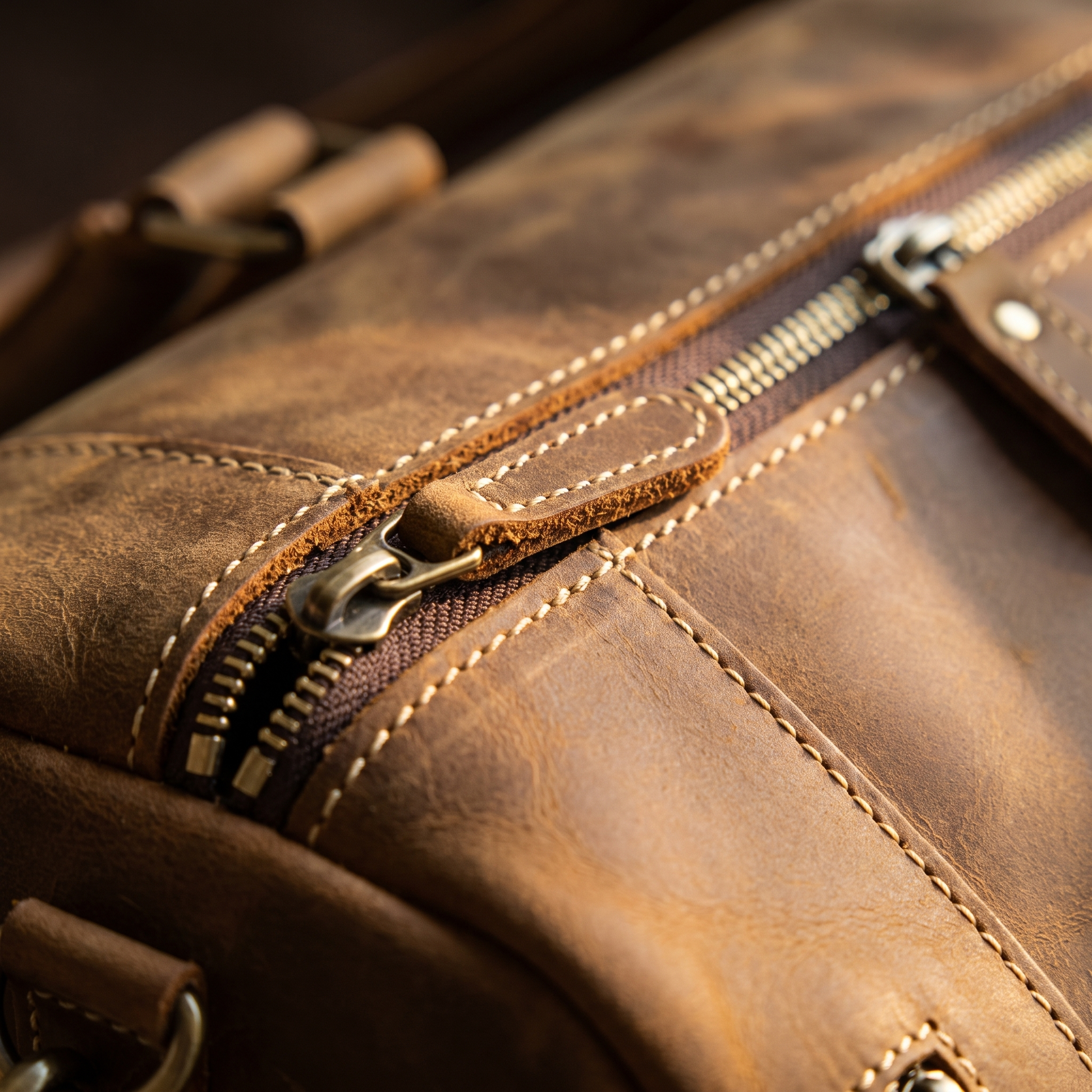 Livorno leather detail