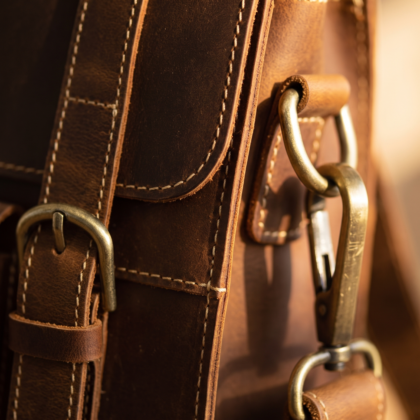 Sabino leather detail