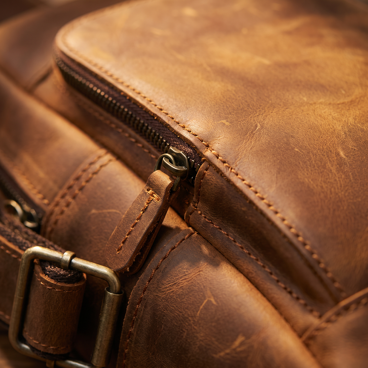 Piccolo leather detail