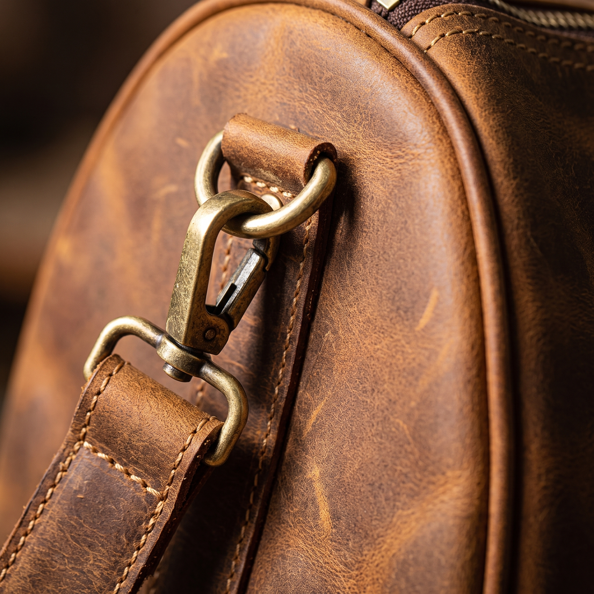 Salerno leather detail