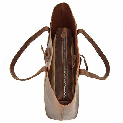 The Mercato – Handcrafted Leather Tote | Verrone