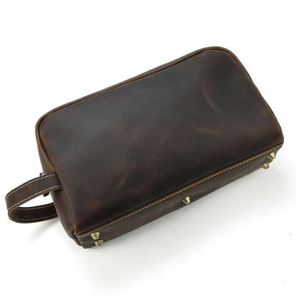 The Viaggio – Leather Toiletry Bag | Verrone